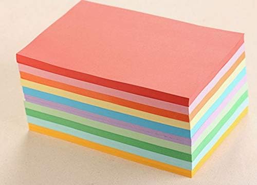 100 listova A4 10 obojeno origami papir Dvostrani origami preklopni papir Ručno rukovodilo papir papir