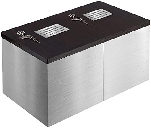 Dvostruka srebrna kutija - Companion Urn, srebrna urna za dvije, srebrne urne, dvije urne u jednom