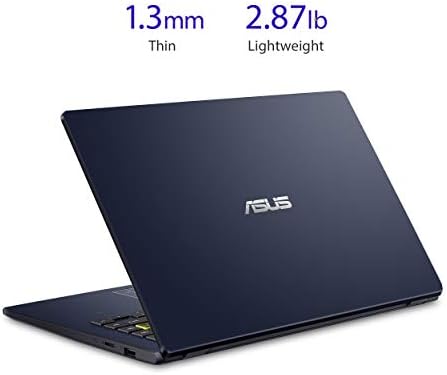 ASUS L410 MA-Db02 Ultra Thin Laptop, 14 FHD ekran, Intel Celeron N4020 procesor, 4GB RAM-a, 64GB memorije, NumberPad, Windows 10 Home U S modu, Star Black