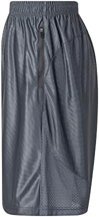 Urbex muške kratke hlače od 9 inčnih atletskih kratkih kratkih šarkica za muškarce s dubokim džepovima
