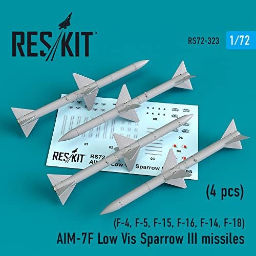 Reskit RS72-0323-1/72 aim-7F niske Vis Sparrow III rakete aviona