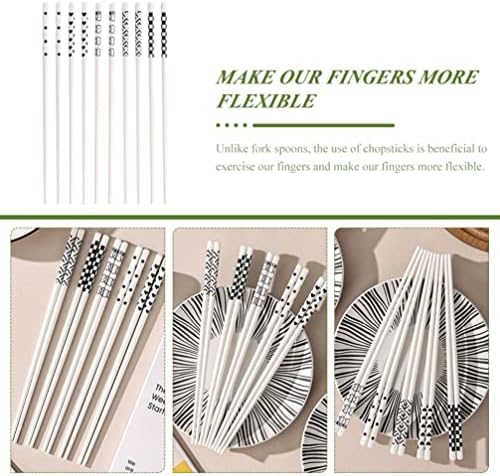 UPKOCH štapići za višekratnu upotrebu štapići za višekratnu upotrebu 5 pari keramičkih štapića