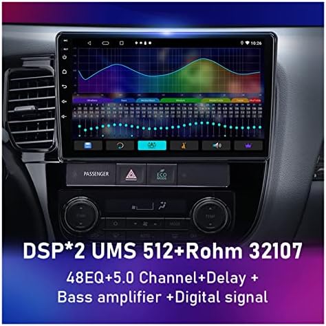 Android 11 Auto multimedijski igrač Radio kompatibilan sa Mitsubishi Outlander 3 2012-2018 Video 4G DVD stereo audio glavna jedinica Carplay zvučnici
