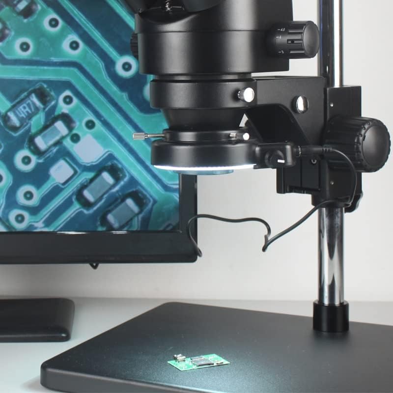 Komplet opreme za mikroskop za odrasle mikroskopsko prstenasto svjetlo podesivo 56 LED 144led lampa za osvjetljavanje za industriju Video Stereo mikroskopska sočiva Kamera lupa Lab potrošni materijal