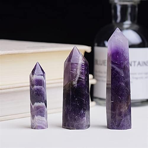 Beishh 1pc Naturalyy Purple Crystal Point Rock Mineral Specimen Obelisk Wie Reiki Izlečenje