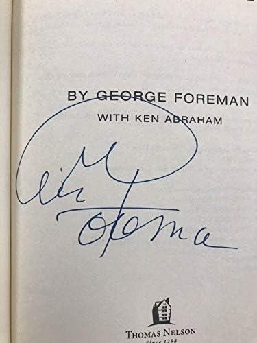 George Foreman Potpisan Bog u mom uglu autografa JSA Muhammad Ali Frazier - autogramirani boksački