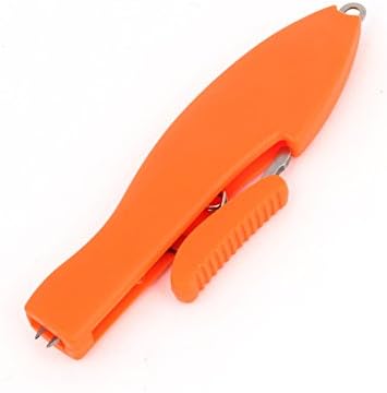 Iivverr ribolovna linija narančasta plastična ručica za šišanje šišaka za šišanje (Línea de Pesca Naranja mango de plástico puntada recorte tijeras cortador
