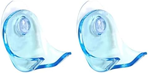 Rtyuie plastični nosač brijača prozirni stalak za skladištenje usisna čaša za usisavanje čašice za