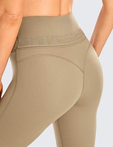 CRZ joga ženski goli osjećaj mekane joge kratke hlače 10 inča - vještačke hlače Tummy Control Atletic Biciklističke