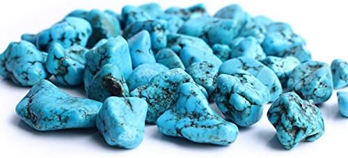 Binnanfang AC216 Blue HowLite srušen kamen plavi rock polirani tirkizni iscjeljivanje draguljastih mineralnih
