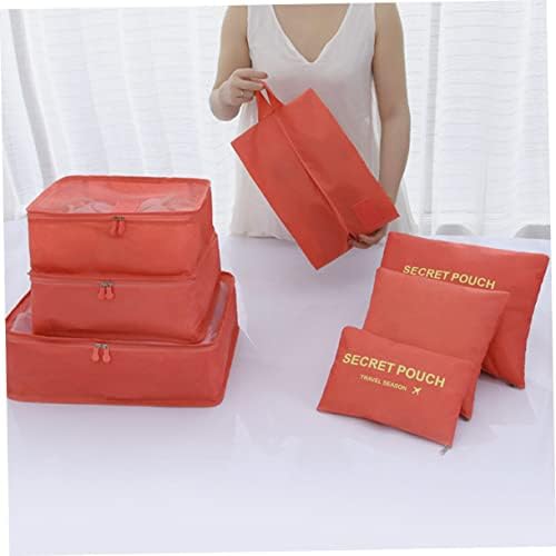 Bestsporble 7pcs Organizator torbe za putničke mječane torbe za pohranu putnika 7pcs Travel Storage Torbe