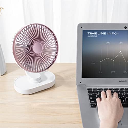 N / A električni USB auto Rotation desktop Fan 4000mAh punjivi Klima Uređaj za hlađenje 4 brzina