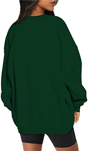 Duks badhub za žene 2022. labavo fit crew vrat dugih rukava meka jesena odjeća od pulovernih zboja