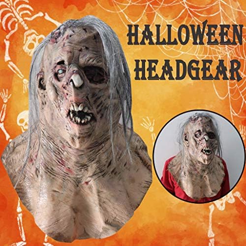 IOPQO Cosplay Party Headgear Halloween Silikonska maska ​​Greety Cosplay kostim