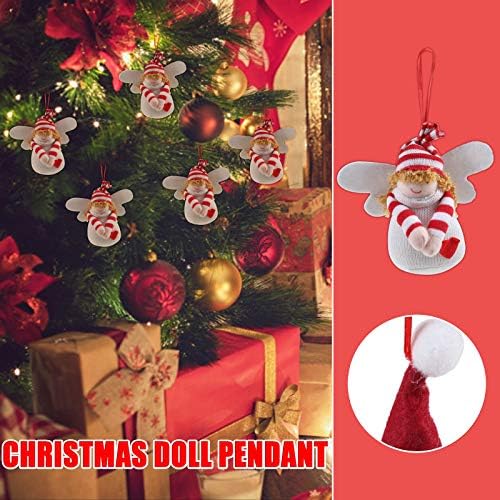 Ukrasi Santa Deer Rein Božićni ukrasi Hange Toy poklon snjegović Početna Dekor Božićni ukrasi bombona