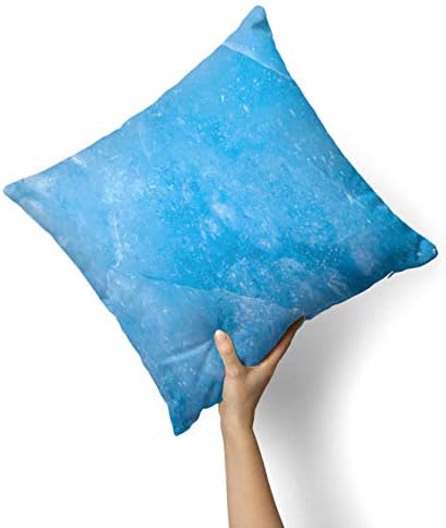Iirov plava površina leda - prilagođeni ukrasni kućni dekor unutarnji ili vanjski jastuk za bacanje