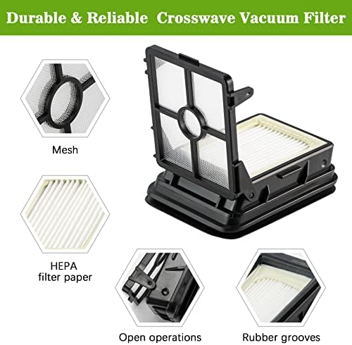 Zamjena vakuumskog filtera za Bissell Crosswave Pet Pro i Crosswave Cordless Max 2306a 1785 1785a 2211w