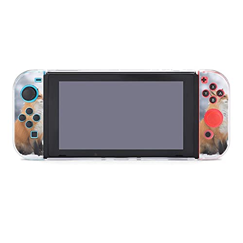 Futrola za Nintendo Switch, Fox u šumi Set od pet komada zaštitni poklopac futrola za konzole za igre za Switch