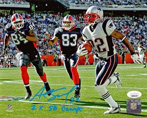 Asanste Samuel Sr. Autograph potpisana upisana 8x10 fotografija New England Patriots JSA