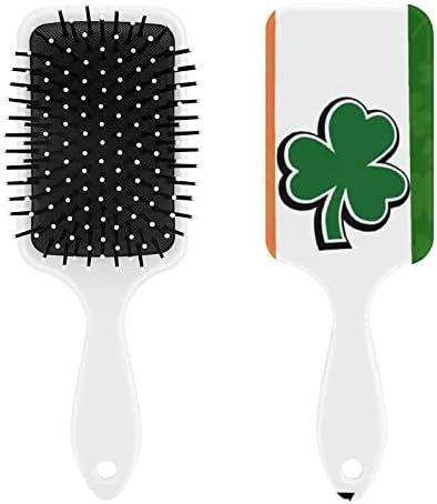 Irska zastava sa šamrock uzorka četkica za kosu slatka četkica Zračni jastuk za muškarce za muškarce Poklon