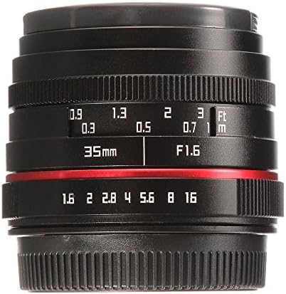 Fotga 36mm F / 1.6 Ručni fokus MF Prime objektiv za Sony E-Mount A6500 A6300 A6000 A5000 A5100 NEX-7 NEX-5A NEX-5T NEX-5C NEX-5N NEX-5R NEX-6 DSLR kamere