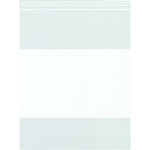 Partneri brend PPB4011 bijeli blok Reclosable 4 mil Poli torbe, 14 x 24, Clear