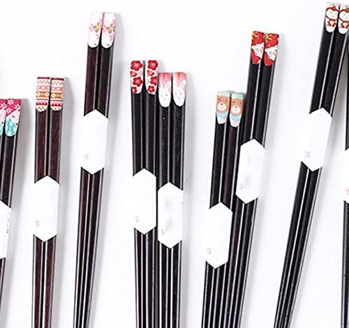 Štapići za višekratnu upotrebu-japanski drveni štapići za seckanje štapića 9 inča/23 cm, za suši, Ramen, rezance,