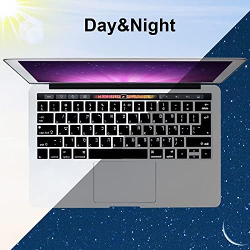 Silikonski hebrejski poklopac tastature EU & amp; američki raspored za MacBook Pro 13 inča i 15 inča