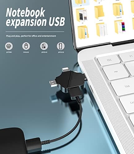 Munja muški na USB Ženski Adapter OTG kabl kompatibilan sa iPhone Micro A Tip C Android Thunderbolt3 Port