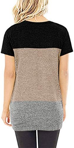 Široke majice za žene prugaste trendi Casual bluze bez rukava kvadratni vrat ljetni klasični lagani