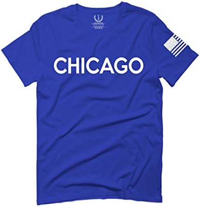 Grad Chicago Classic Design Illinois za muškarce majica