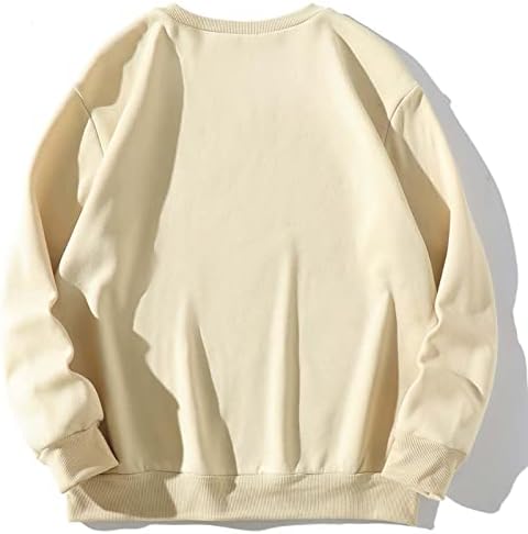 Ženski ležerni džemper s dugim rukavima od pune boje TOP Fashion Print Pulover Dukseri za žene Nema Hoodie