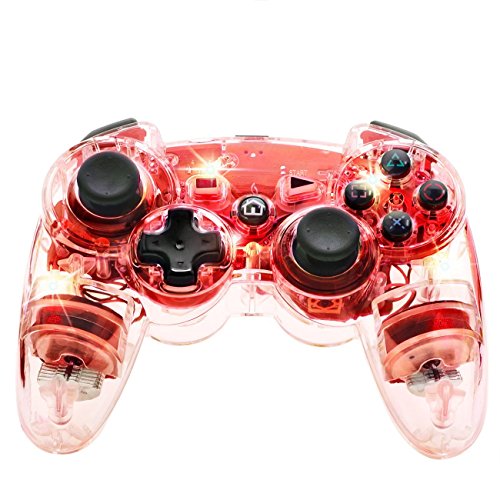 Afterglow Wireless Controller, Red-PlayStation 3