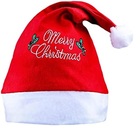 EDHRA Božić dekoracije za odrasle Božić šešir crtani poklon Hairband ukras svjetlosni djecu Božić šešir traka