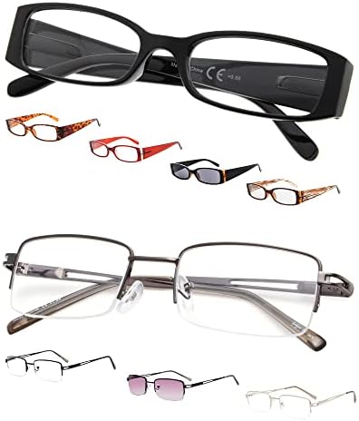Gr8Sight Retro čita za čitanje uključuju sunčane naočale žene i muškarce paket +1.0