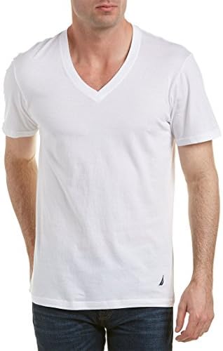 Nautica Muška pamučna majica s V izrezom-više pakovanja