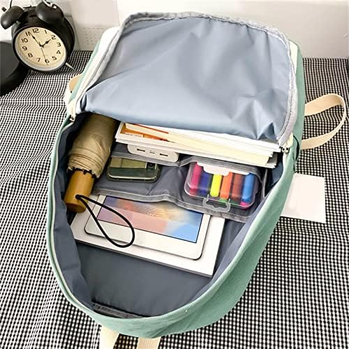 Jednostavan ruksak za ženski ruksak u obliku solidne boje vodootporan ležerni ruksak slatki ruksak za laptop