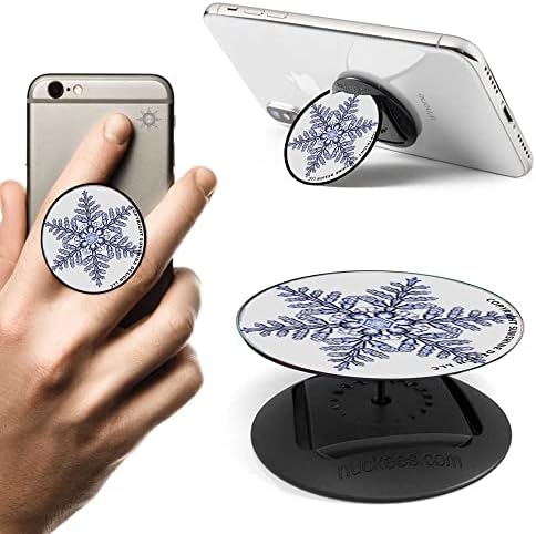 Snowflake Telefon Grip za mobilni telefon Stand odgovara iPhone Samsung Galaxy i više