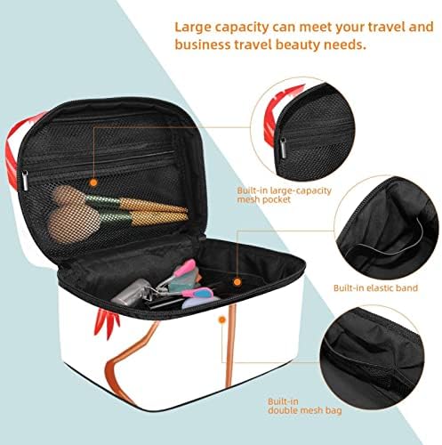 Toaletna torba, kozmetička torba za putovanja za žene muškarce, flamingo