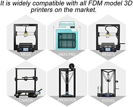 Dami 3D štampanje Materijali 3D štampač 1,75 mm ABS za dimenzionalnu tačnost 3D pisača +/- 0.02mm 1kg 1 kalem