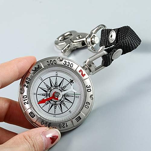 Sawqf vanjski kompas, prijenosni kompas od legure cinka za kampiranje, planinarenje i druge aktivnosti na
