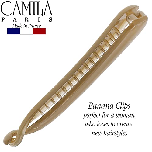 CAMILA PARIS CP3247 Francuska kosa banana Clipker Clip, klasične djevojke uvidje fleksibilni