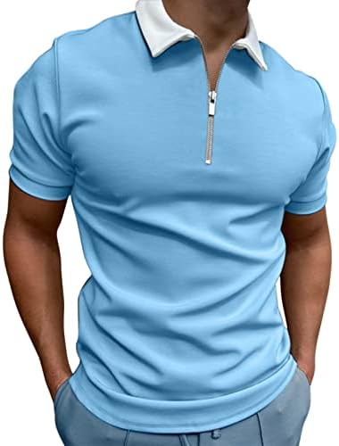 XXBR patentno majice za mens, ljeto tanak fit majica kratkih rukava, pune boje poslovnih casual vrhova