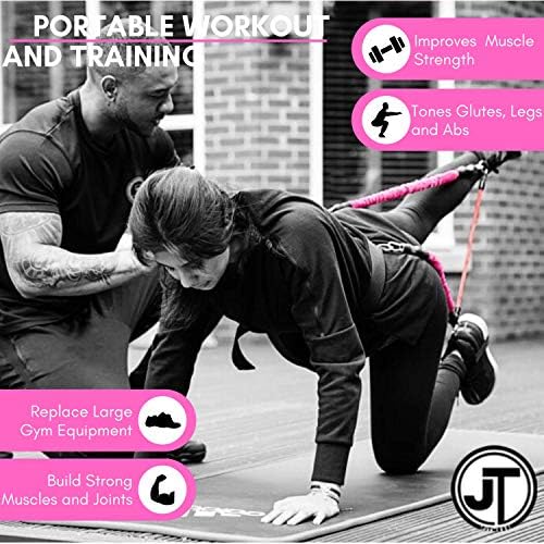 JT fitness plijen pojas, rezistentni opseg za noge kućne teretane trening fitnesa