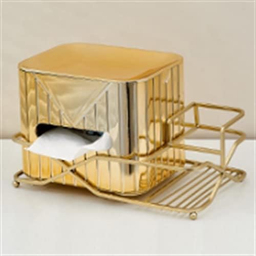 Zhuhw Gold Boja kućna tkivna kutija kuhinjska stola držač salveta Kupatilo WC držač papira Dnevni boravak