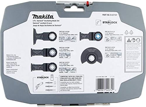 Makita XMT04ZB 18V LXT® litijum-jonski sub-kompaktni bežični bez četkica za četkicu StarlockMax®,