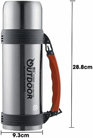 XWOZYDR drži topli nehrđajući čelik Termos prijenosni vakuumska tikvica izolirana vanjska kampa za kamp