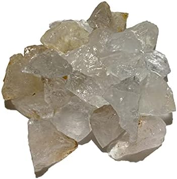 Zentron Crystal Collection: Prirodni grubi čist kvarcni kamenje, uključuje baršunaste torbu - velike