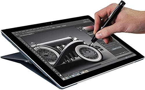 Bronel srebrna fina tačana digitalna aktivna olovka - kompatibilna sa LG G Pad II 10.1 tabletom
