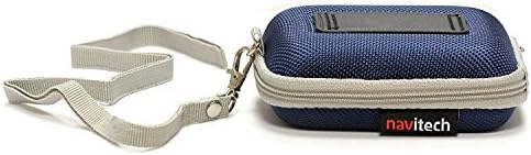 Navitech plava tvrda zaštitna torbica za sat/narukvicu kompatibilna sa Garminom kompatibilnom